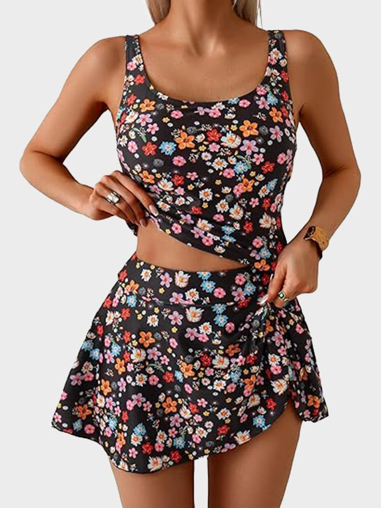 Women's Swimdress | Tummy Control & Full Coverage