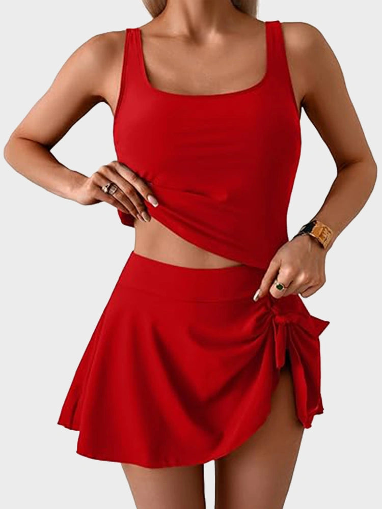Women's Swimdress | Tummy Control & Full Coverage