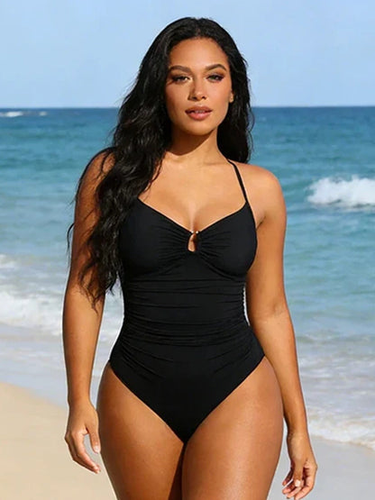 Women's Swimsuit | Tummy Control & U-Ring Cutout Shaping