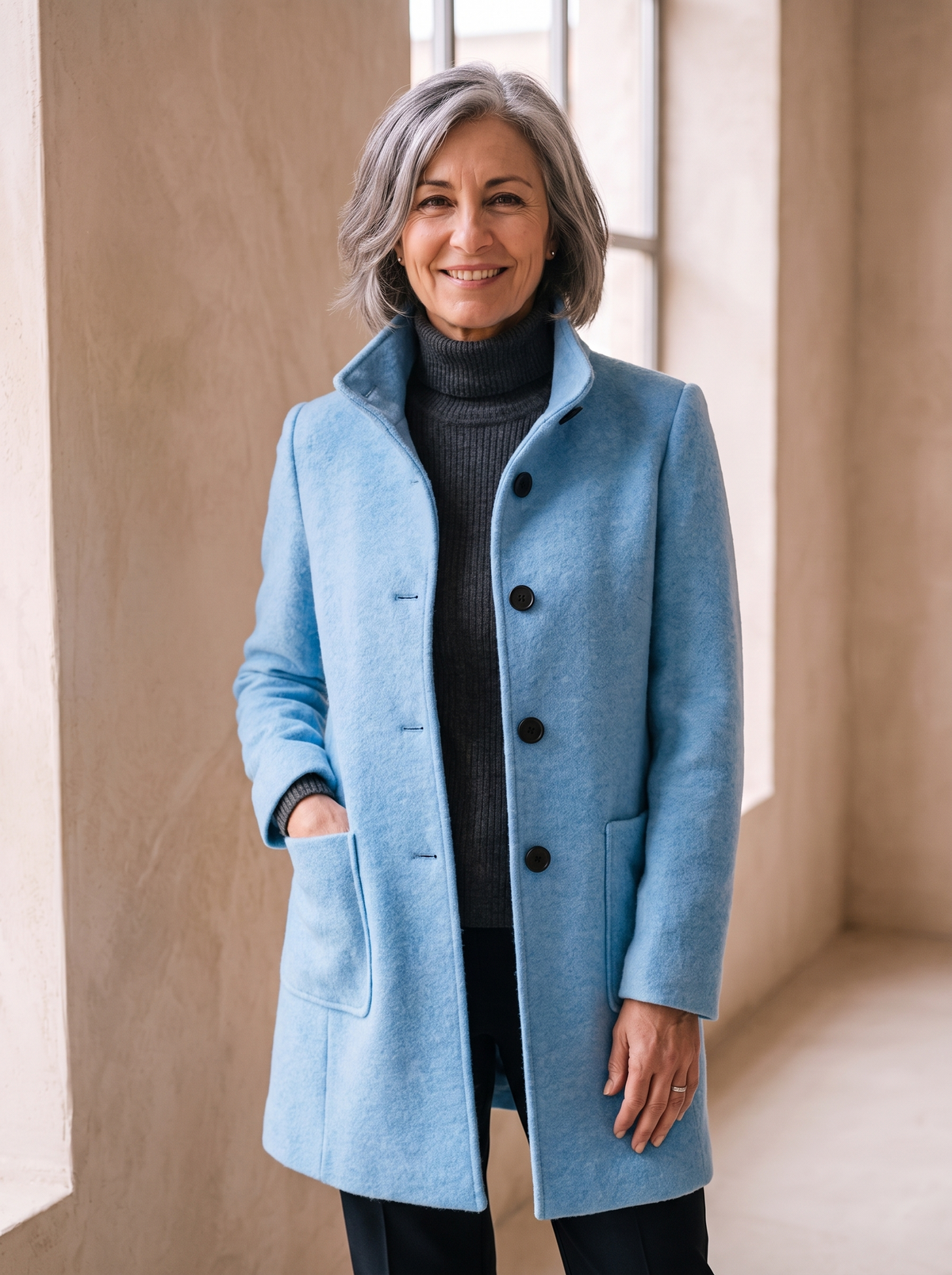 Women's Tailored Jacket | Warm & Structured Fit