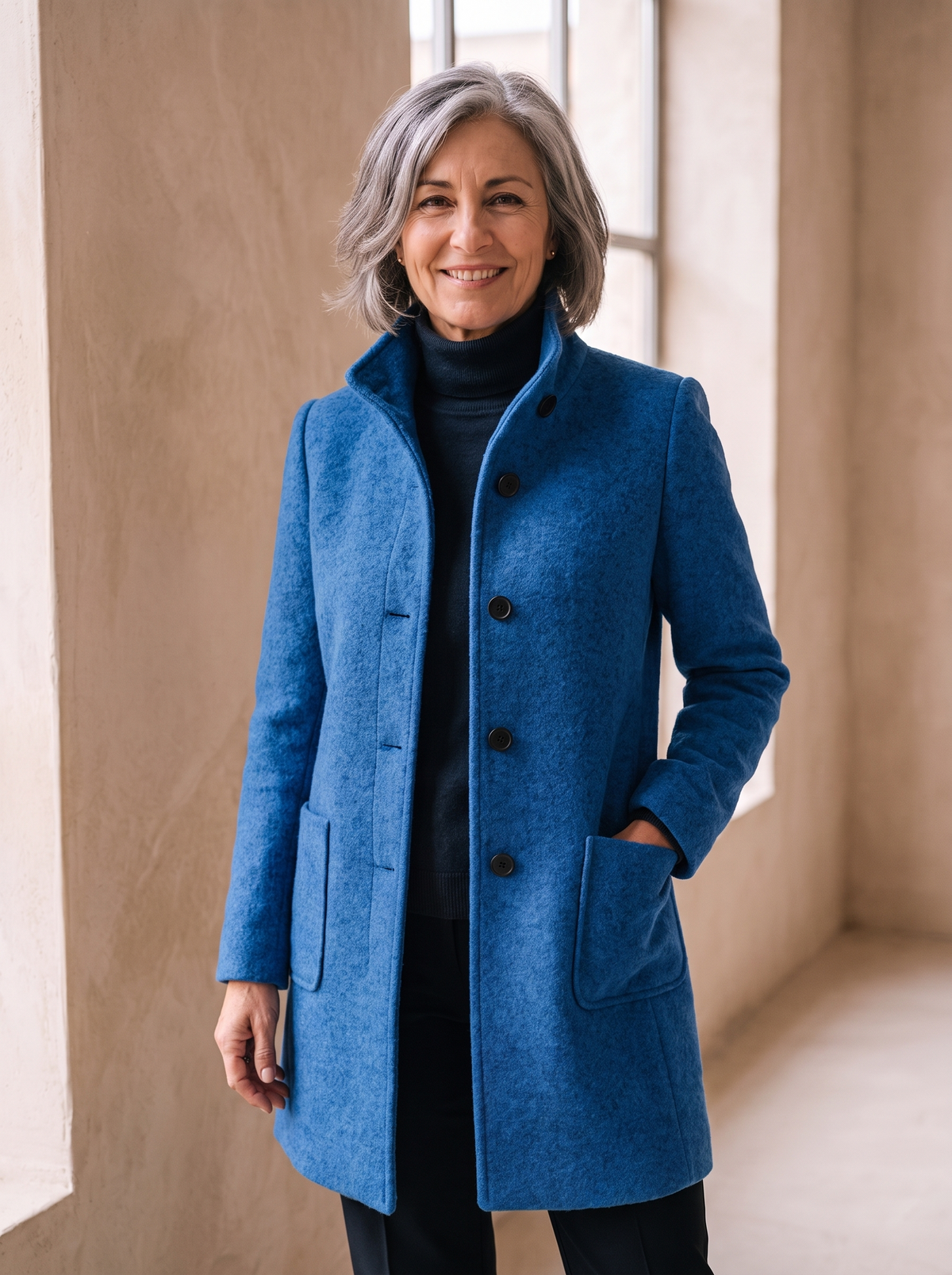Women's Tailored Jacket | Warm & Structured Fit