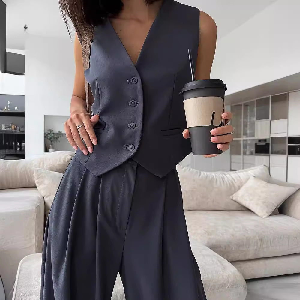 Women's Tailored Vest | Relaxed Fit & Sophisticated Style