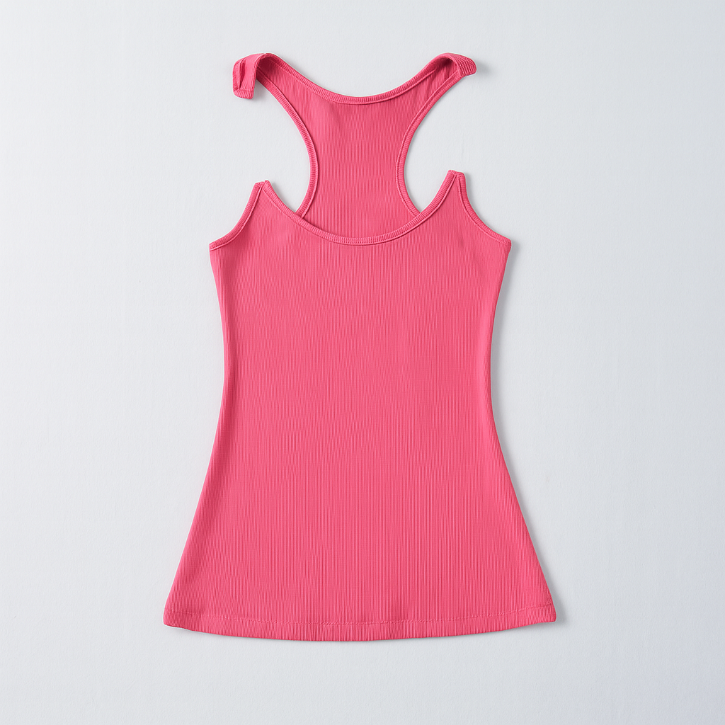 Women's Tank Top | Ribbed Racerback Design