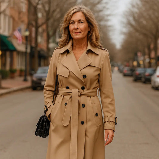 Women's Trench Coat | Belted & Water Resistant