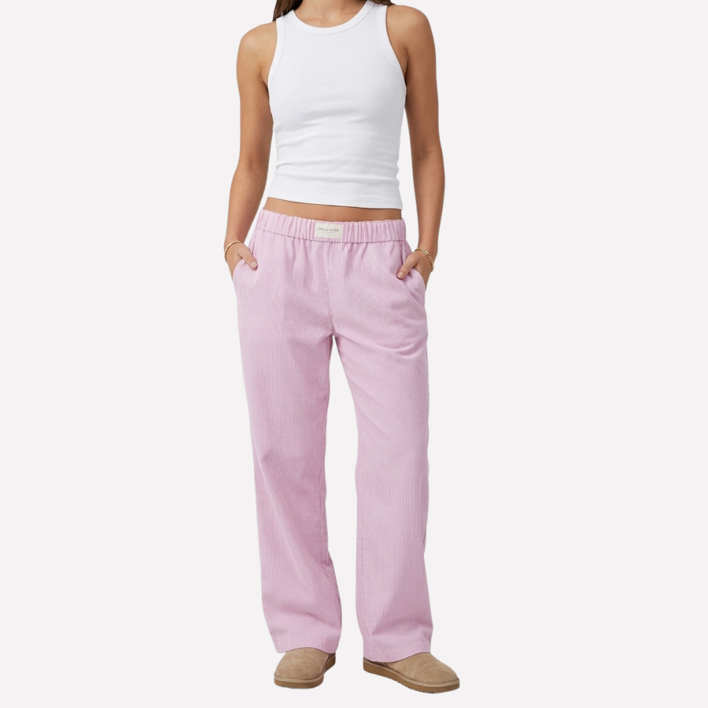 Women's Trousers | Elasticated Wide Leg Design