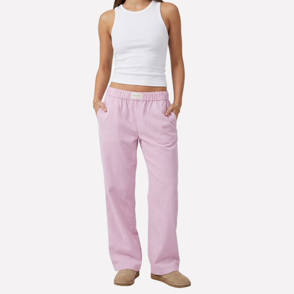 Women's Trousers | Elasticated Wide Leg Design