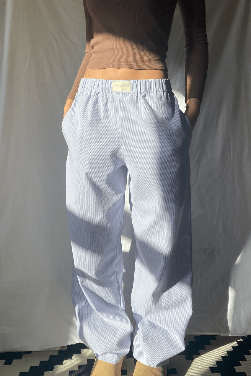 Women's Trousers | Elasticated Wide Leg Design