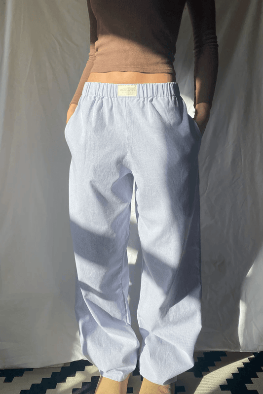 Women's Trousers | Elasticated Wide Leg Design