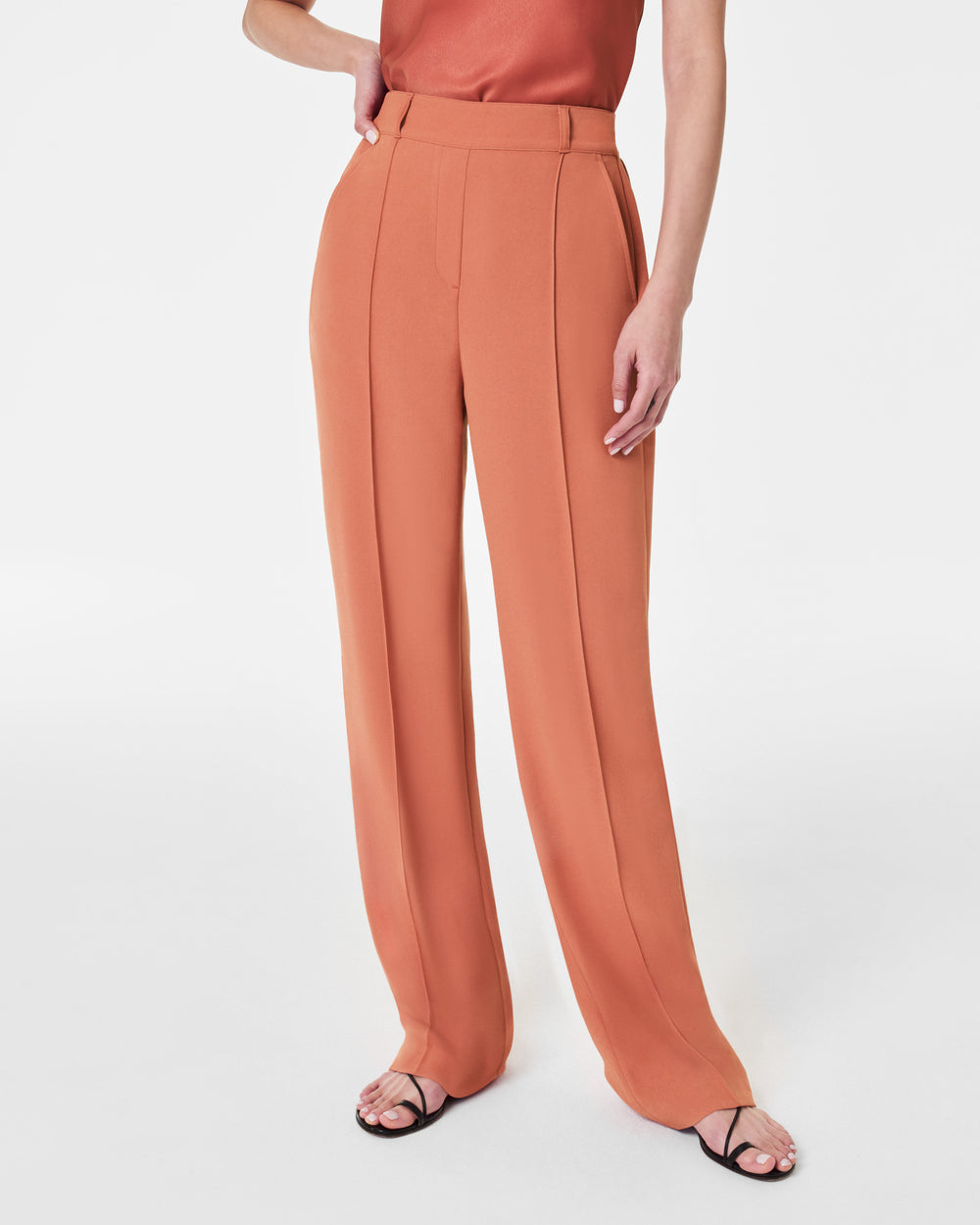 Women's Tummy Control Trousers | Wrinkle Resistant & Comfortable