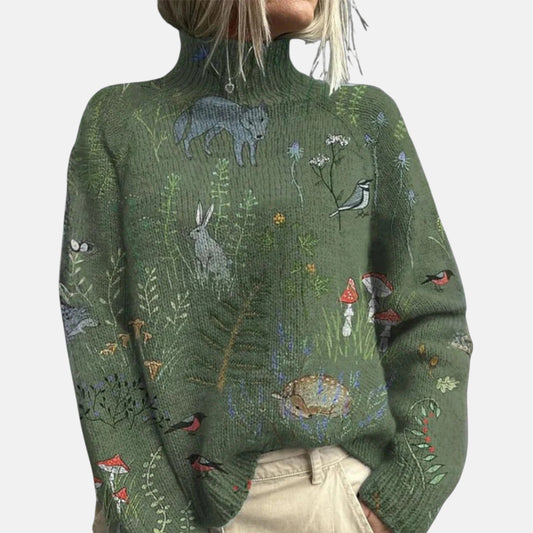 Women's Turtleneck Jumper | Soft & Relaxed Fit