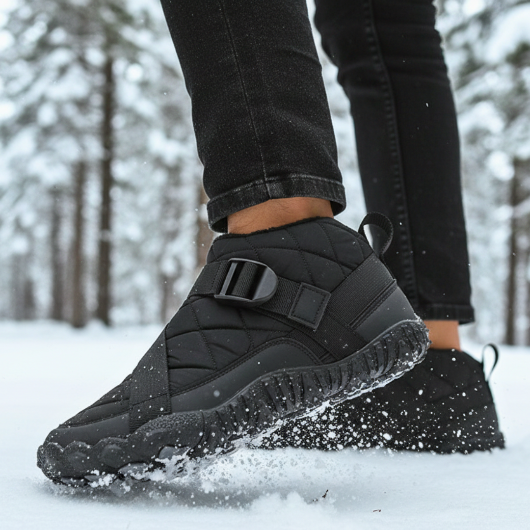 Women's Winter Slip-On Shoes | Warm & Secure Grip