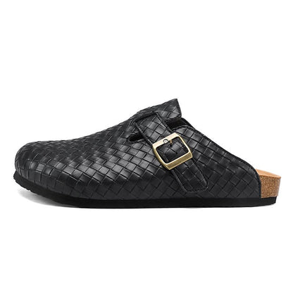 Women's Woven Clogs | Adjustable Buckle Strap