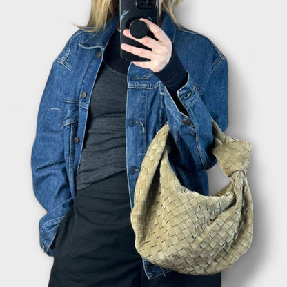 Women's Woven Handbag | Spacious & Versatile