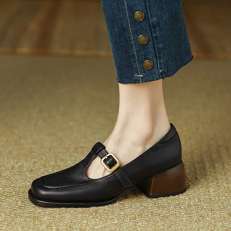 Ysolenne T-Strap Sandals for Stylish Summer Wear