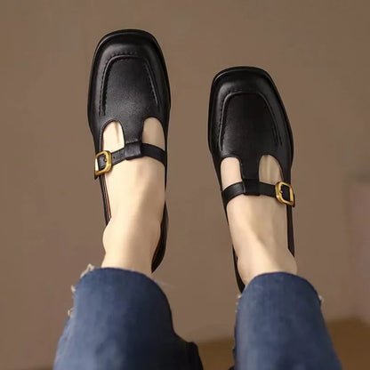 Ysolenne T-Strap Sandals for Stylish Summer Wear