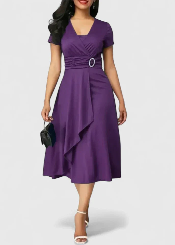 Zhyrelle | Chic Midi Dress for Any Occasion