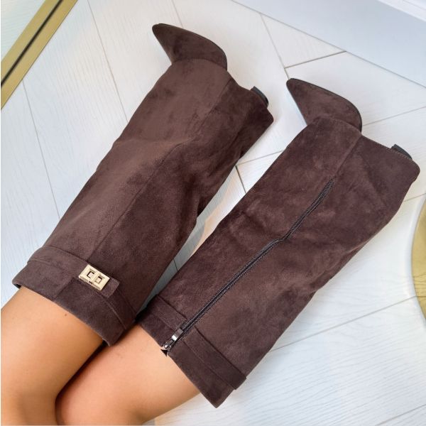 Women's Knee-High Boots | Block Heel Comfort 9