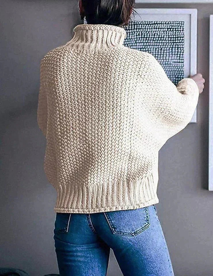 Women's Turtleneck Jumper | Oversized & Cosy Fit 2