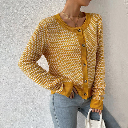 Image of Amanda | Women's Button-Front Long Sleeve Cardigan