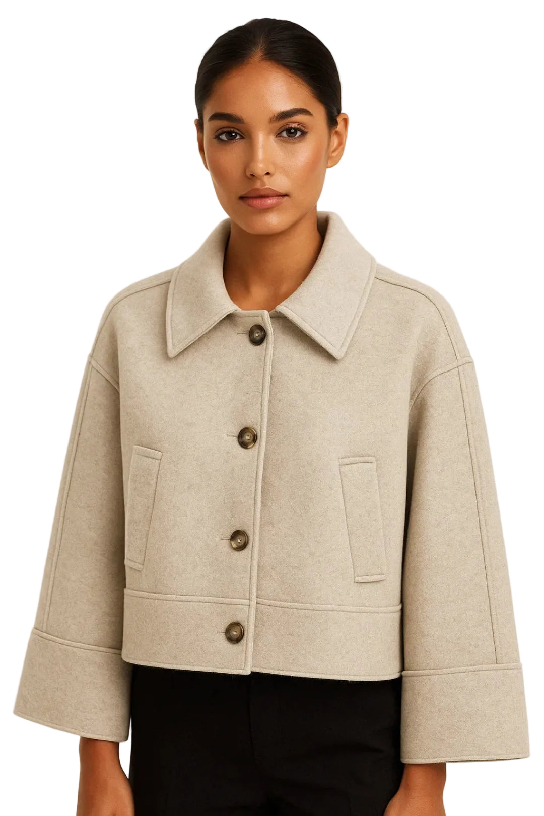 Women's Structured Jacket | Oversized & Short Length 1