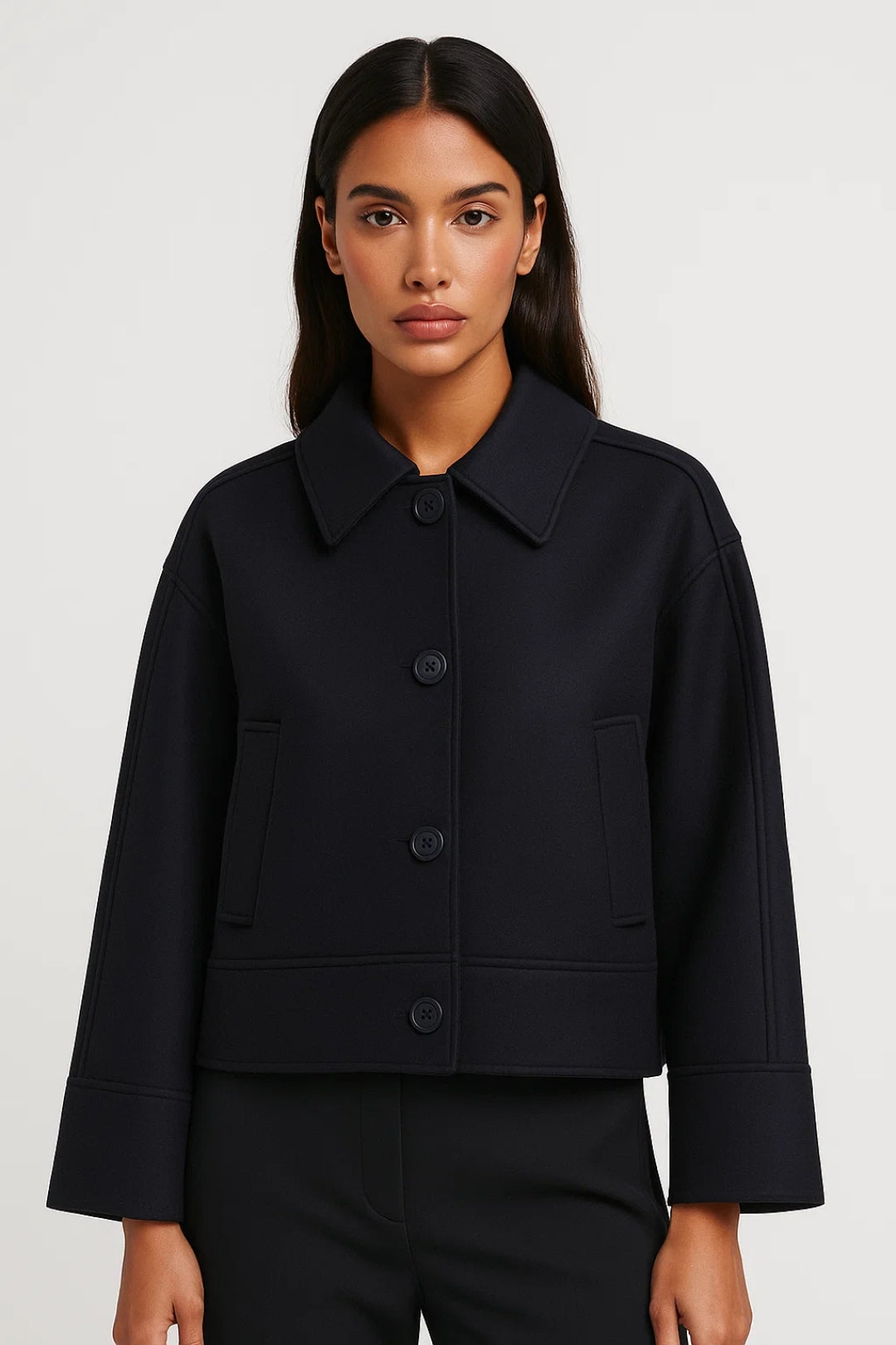 Women's Structured Jacket | Oversized & Short Length 3