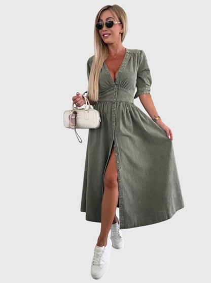 Sophia™ | Chic Denim Dress for Every Occasion