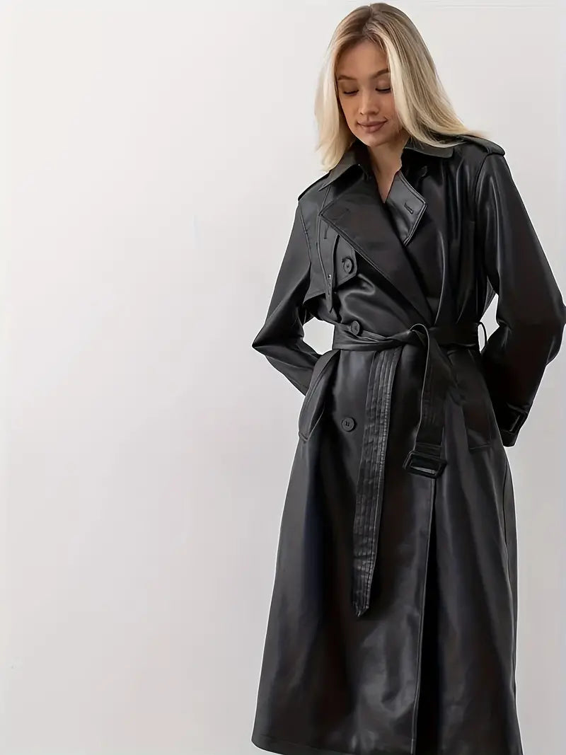 Women's Trench Coat | Belted & Double-Breasted 2