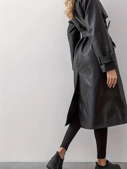 Women's Trench Coat | Belted & Double-Breasted 3
