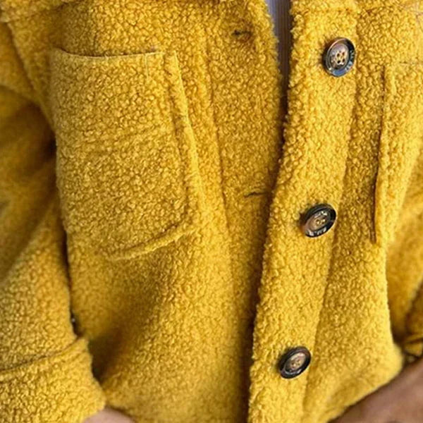 Women's Short Jacket | Revere Collar & Button Fastening 7