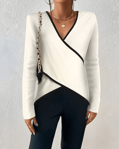 Women's Wrap Sweater | Flattering V-Neck Fit 3