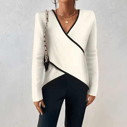 Women's Wrap Sweater | Flattering V-Neck Fit 2