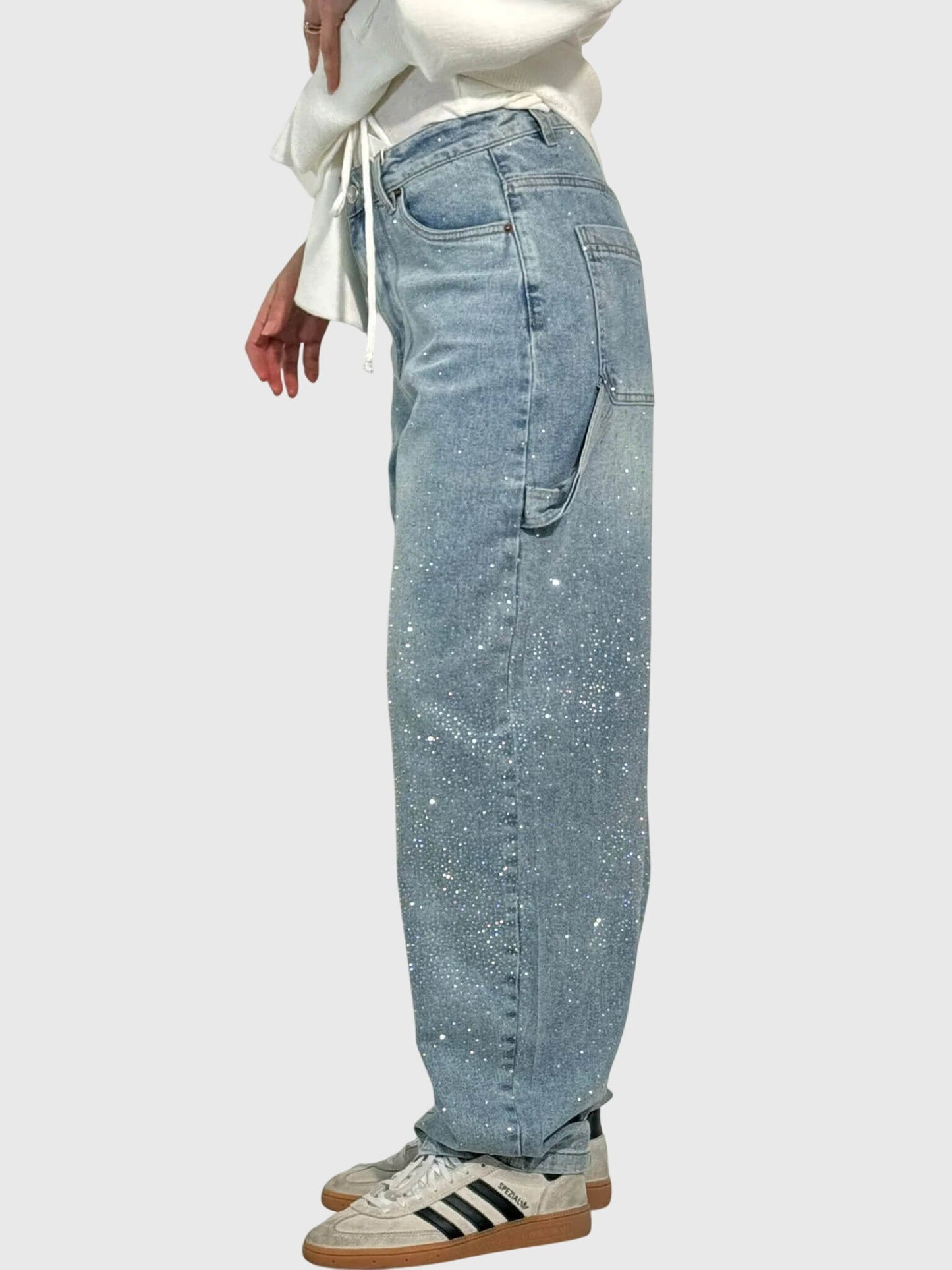 Stella™ | Chic Diamond-Patterned Trousers for Any Occasion