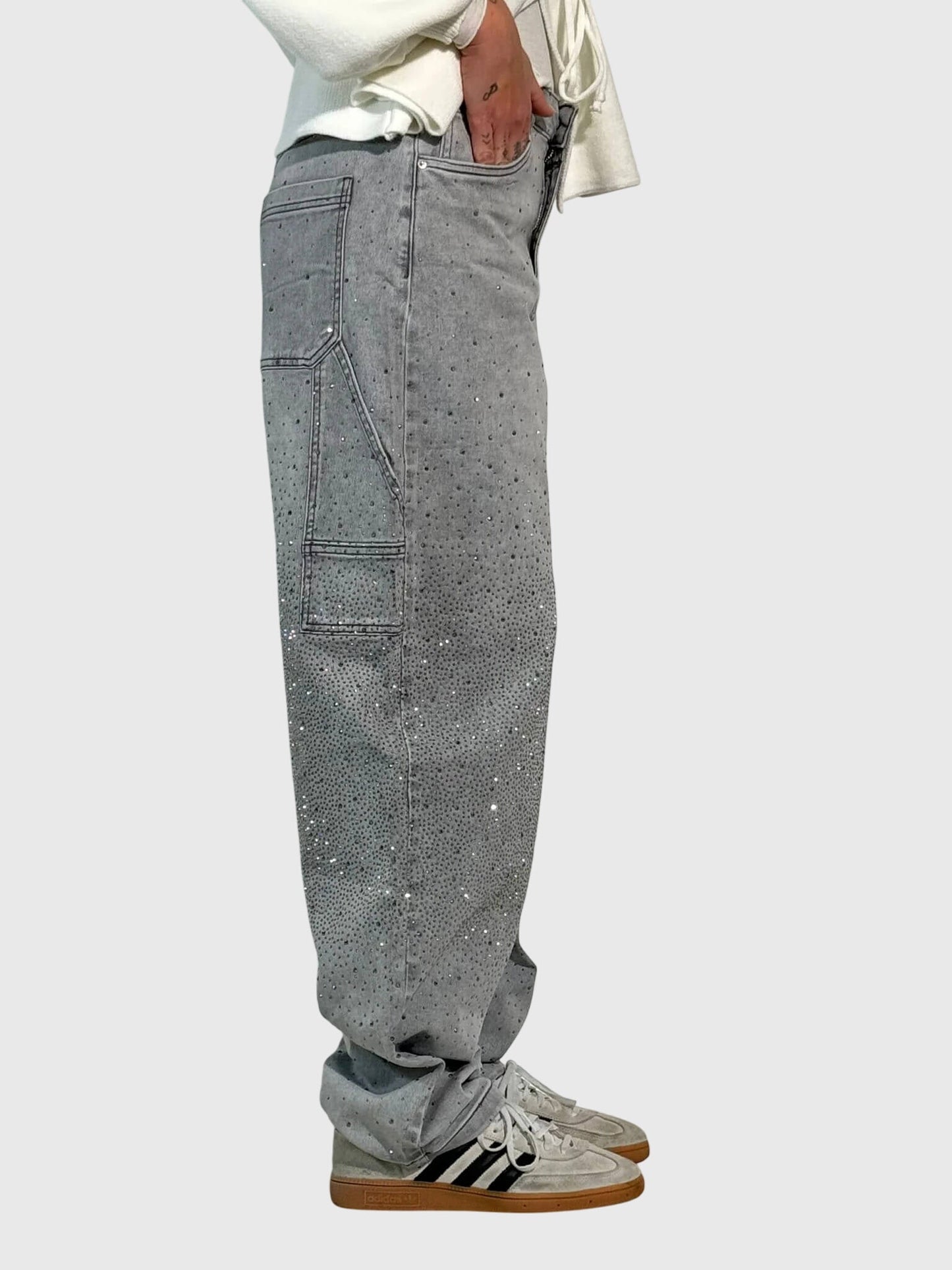 Stella™ | Chic Diamond-Patterned Trousers for Any Occasion