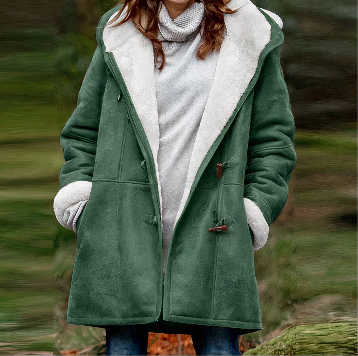 Women's Winter Coat | Hooded & Warm Lined 6
