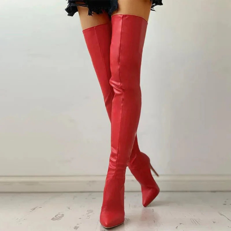 Women's Over-the-Knee Boots | Stiletto Heel & Pointed Toe 1