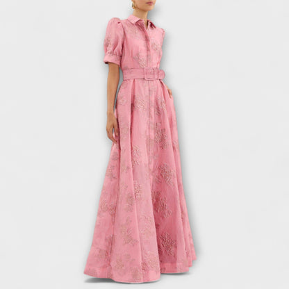 Anabella - Short Puff Sleeve Prom Dress for Any Occasion