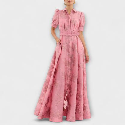 Anabella - Short Puff Sleeve Prom Dress for Any Occasion