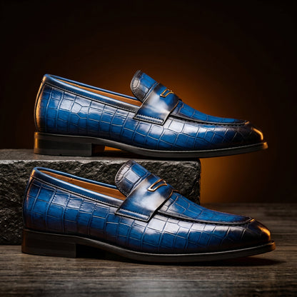 Women's Penny Loafers | Embossed Texture & All-Day Comfort 9