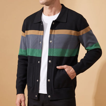 Women's Knit Cardigan | Snap-Button & Ribbed Finish 3