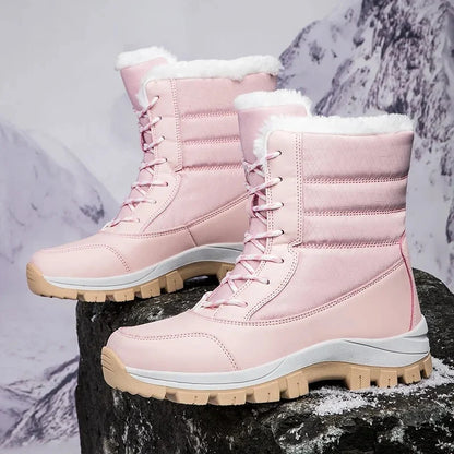 Women's Winter Boots | Lace-Up & Side Zip Closure 4