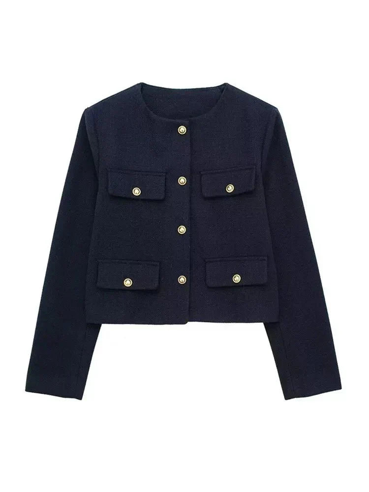 Arya - Stylish Tweed Blazer for Any Occasion