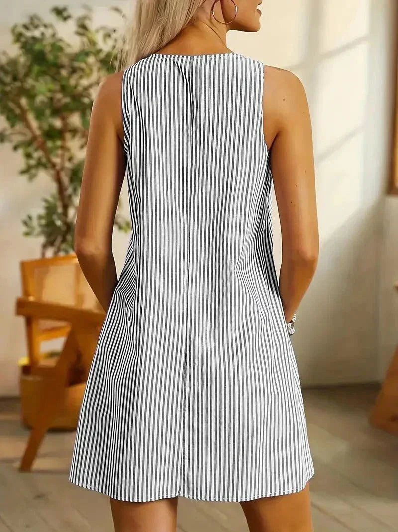 Chic Striped Mini Dress for Every Occasion