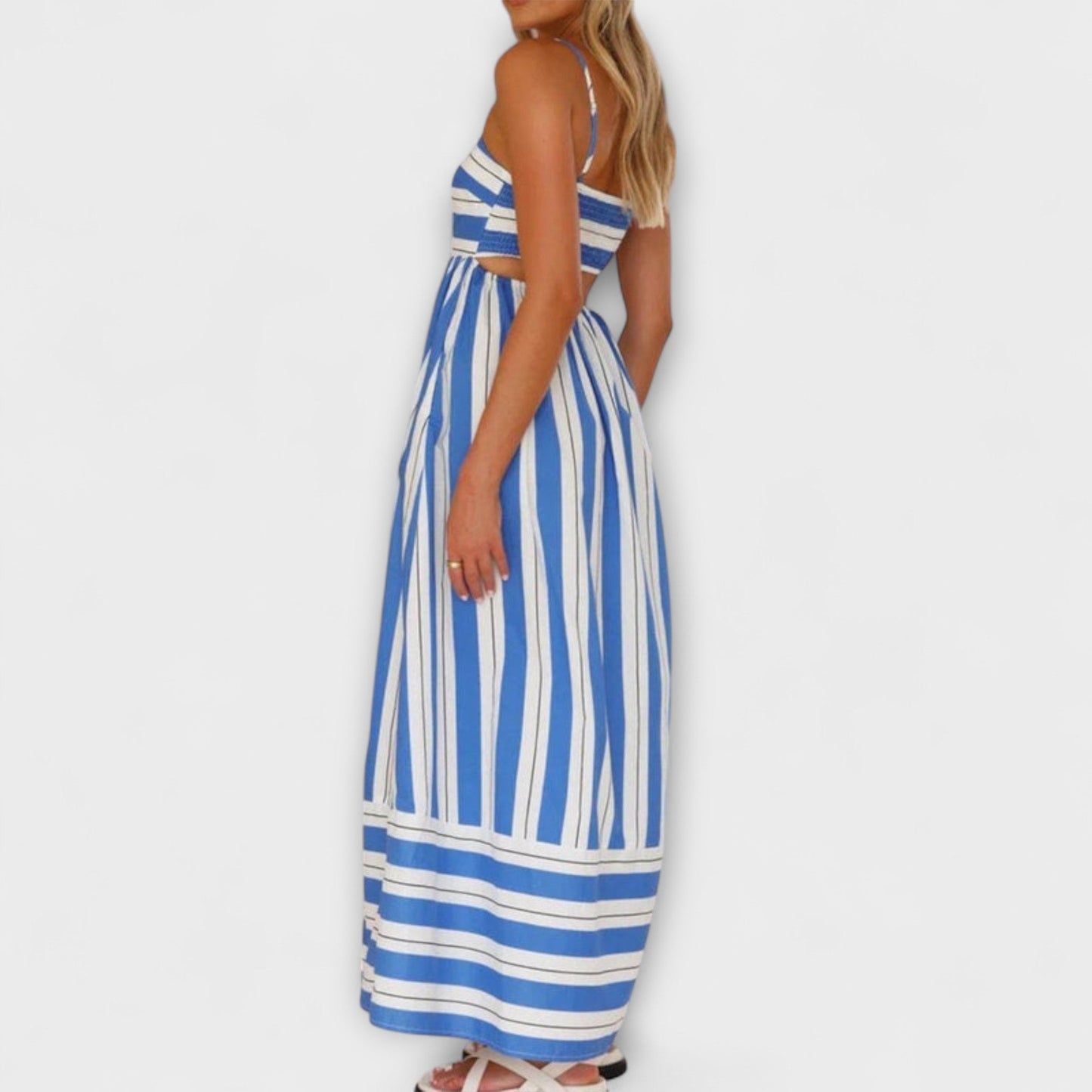 Chic Maxi Dress in Bare Bloom for Every Occasion