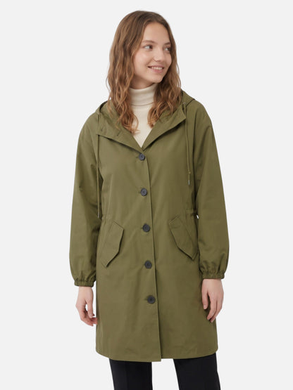 Women's Long Raincoat | Waterproof & Hooded 5