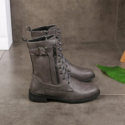 Anna | Orthopedic booties with side zip - Solorfit