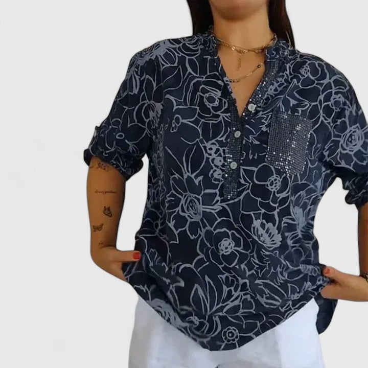Rhezlynn | Chic Blouse for Work & Events