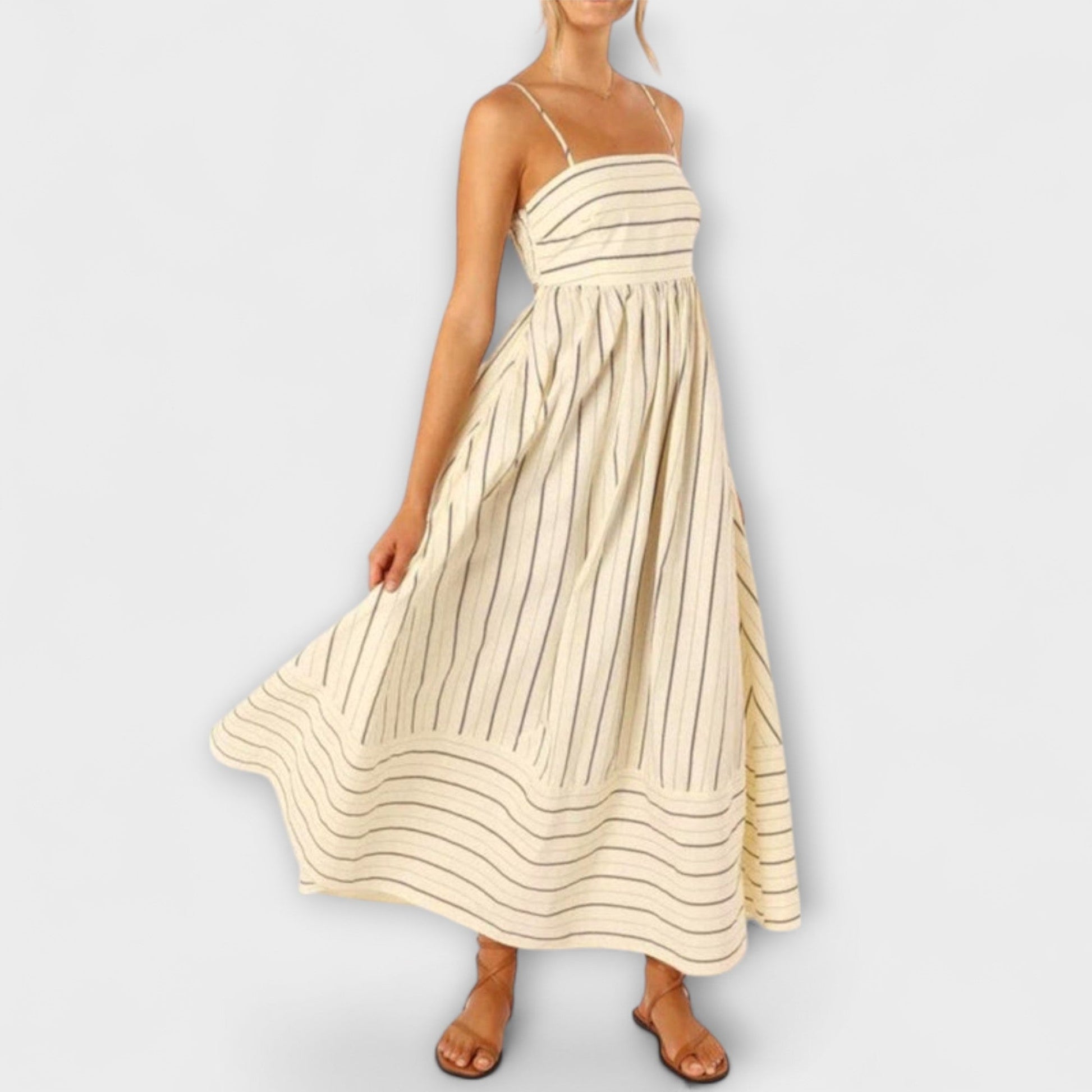 Chic Maxi Dress in Bare Bloom for Every Occasion
