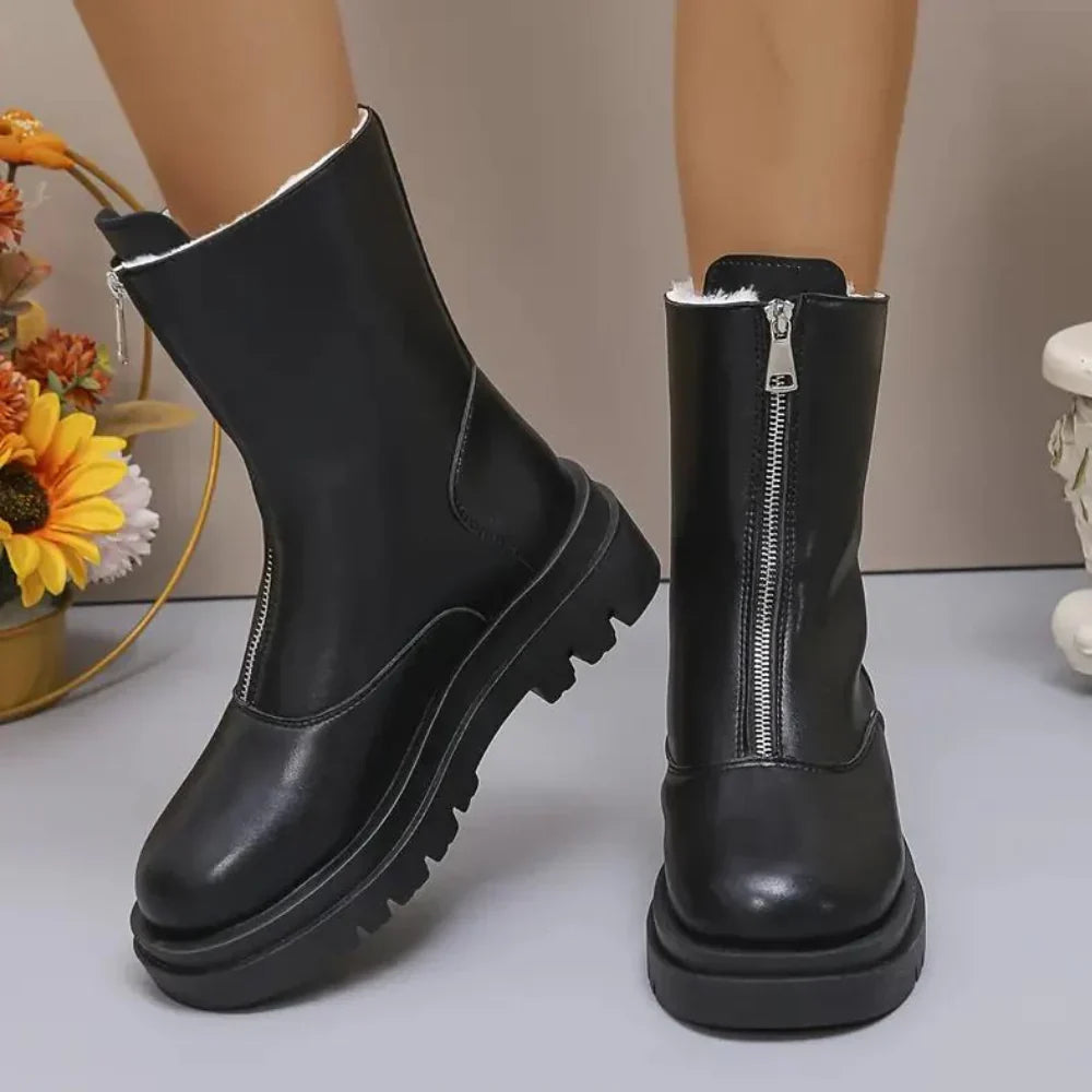 Women's Winter Boots | Zip-Up & Warm 1