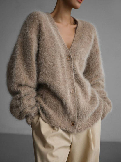 Women's Oversized Cardigan | Relaxed Fit & Button-Up Detail 2