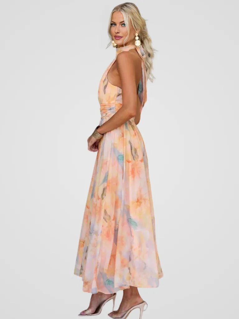 Elviana™ | Chic Midi Dress for Special Occasions